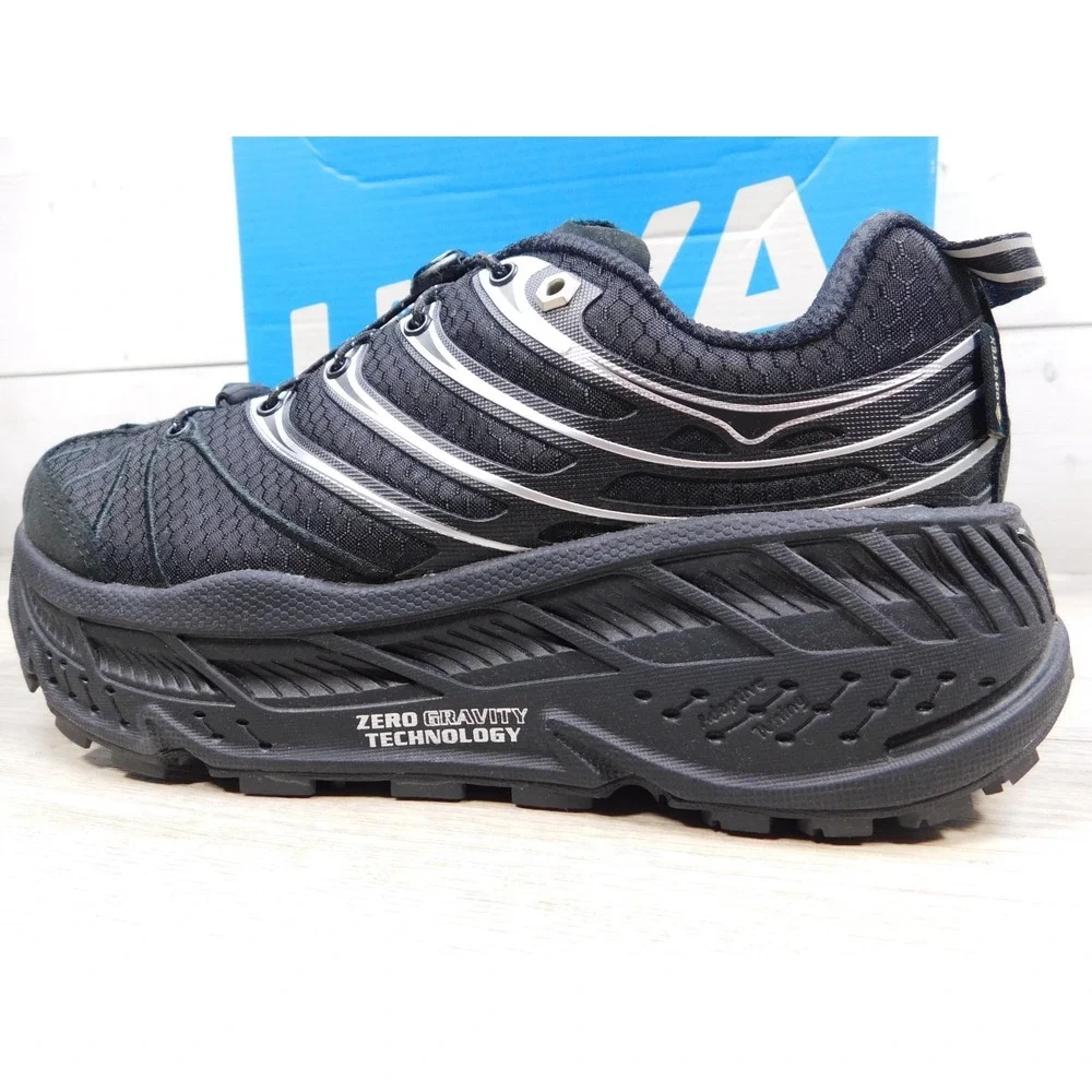 Hoka Stinson Evo GTX Gore-Tex Black Silver 1173890-BKSV Mens 5 Womens 6 Unisex